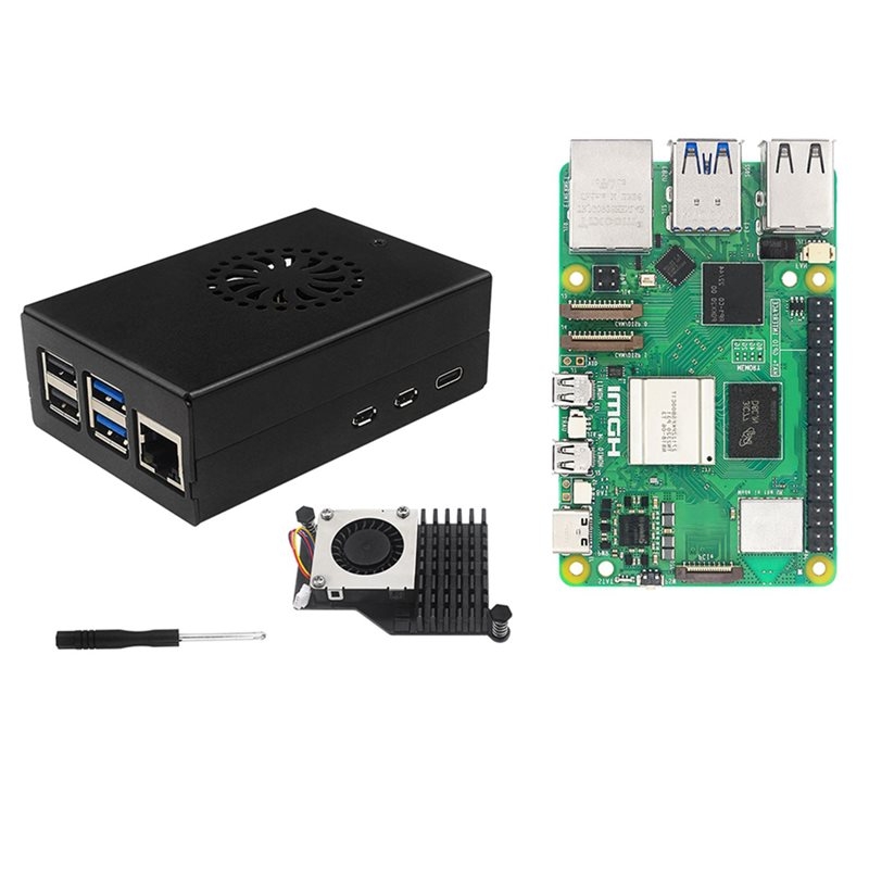 Raspberry Pi 5 8Gb Board - T23C – zestaw startowy Irasptek do