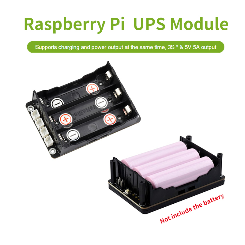 Raspberry Pi Uninterrupted Power Supply Ups 18650 - Raspberry Pi 5 UPS HAT Obsługa